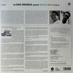 Виниловая пластинка The Dave Brubeck Quartet – Bossa Nova U.S.A. LP