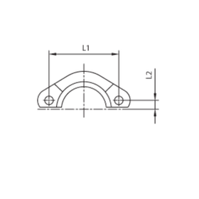 Скоба AFS3 3/4 (1шт.)