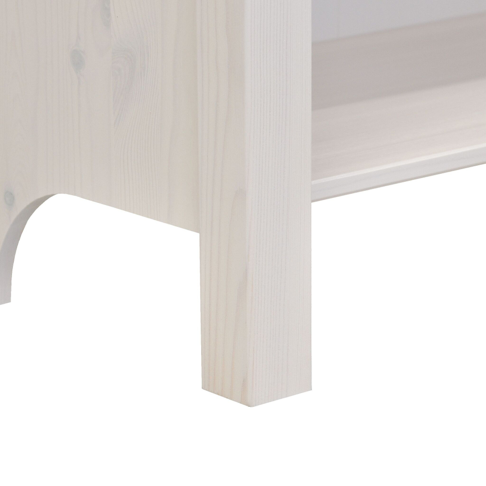 Книжный стеллаж деревянный 5 полок Мадейра из массива сосны