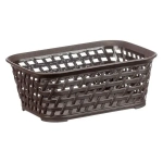 Ящик РОТАНГ 1л 185х70мм коричневый ротанг 0,07х0,185х0,14м