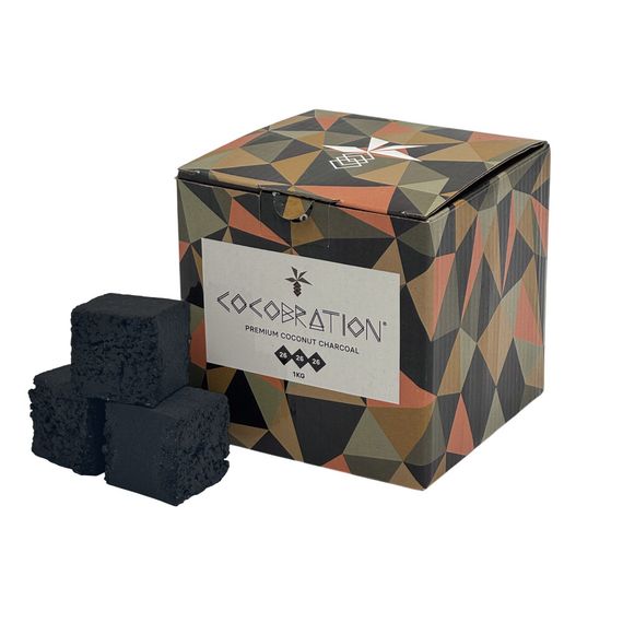 WĘGIEL Cocobration Premium 1kg-26 mm