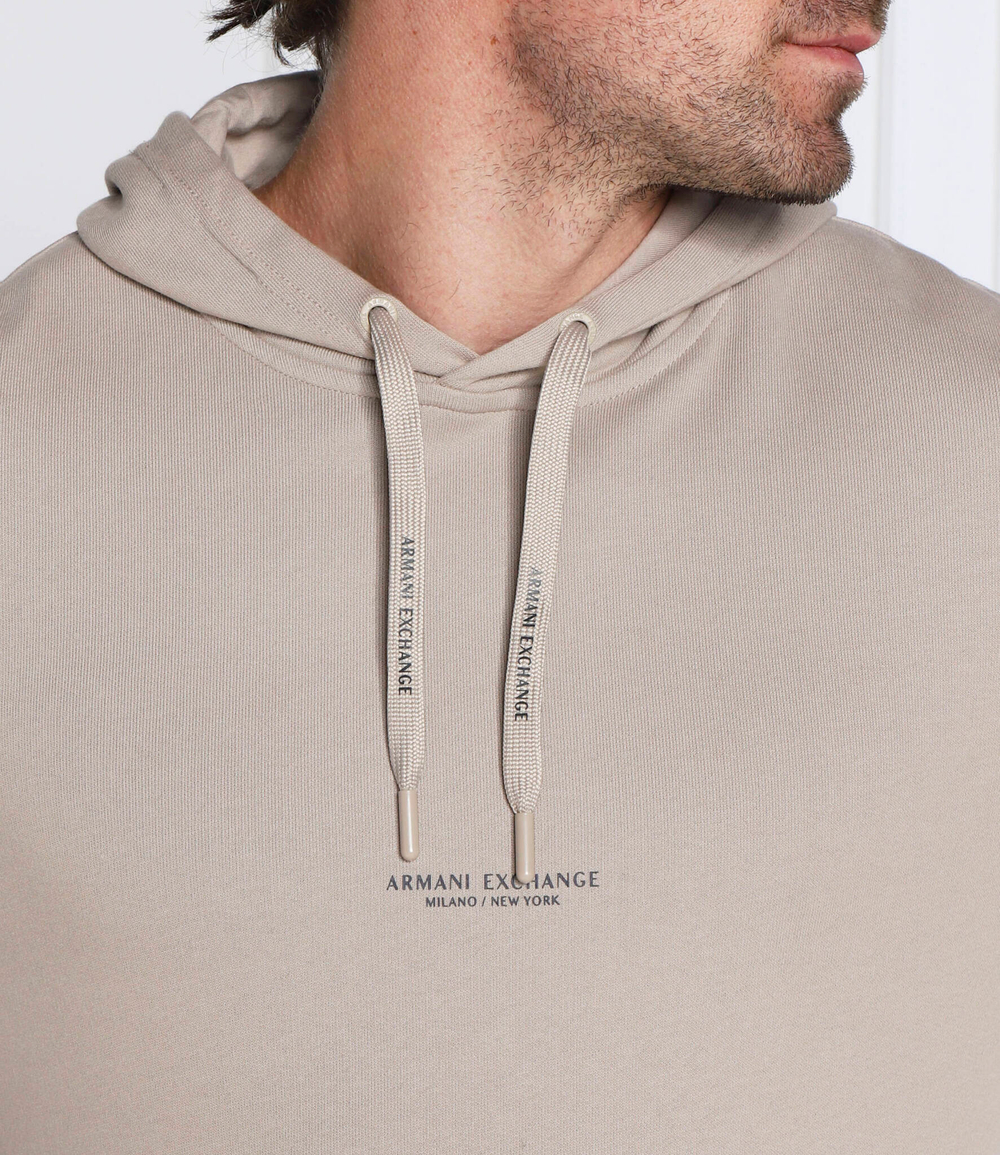 Худи Armani Exchange - бежевый(8NZM94 ZJKRZ)