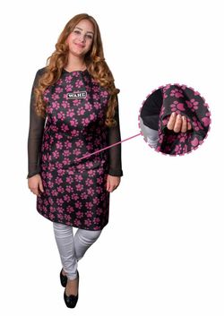 Фартук Wahl Logo Aprons pocket, черный/розовый (0093-6160)