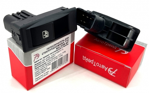 Кнопка стеклоподъем. /1118, 2190, Г-3302 Бизнес, NEXT, УАЗ 3163 Патриот/ (АвтоТрейд)