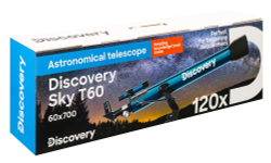 Телескоп Discovery Sky T60 с книгой