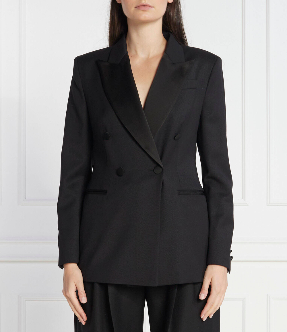 Хлопковый пиджак Jatuxa BOSS BLACK - черный(50500865)