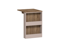 Стол приставной угловой Nature 86, дуб табачный