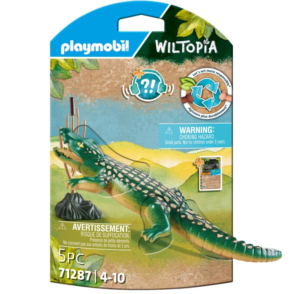 Playmobil — Вилтопия Аллигатор 71287 / артикул   71287  / GTIN 4008789712875