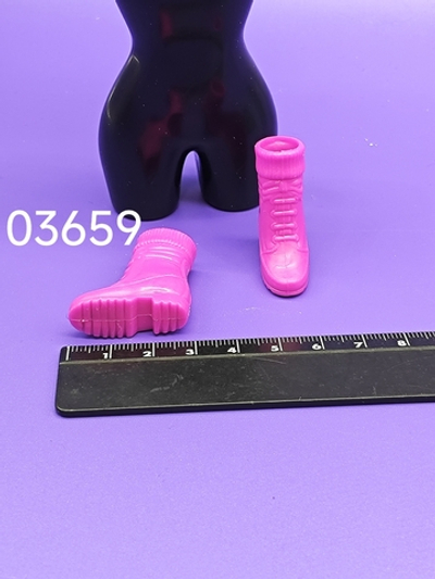 Обувь для куклы Барби винтаж ботинки 03659