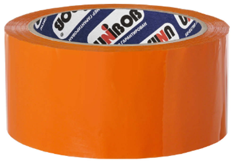 Упаковочная КЛ UNIBOB 400, 48мм х 66м, 40 мкм, оранжевая (6/36шт)