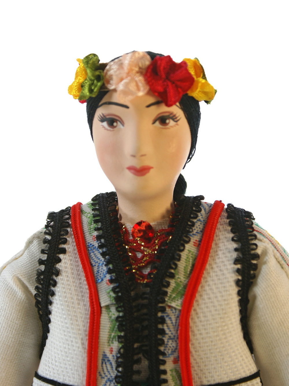 Кукла фарфоровая Молдаванка