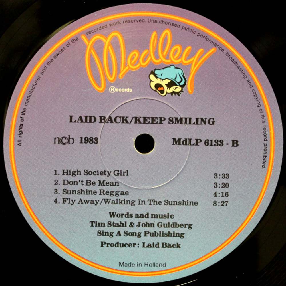 Laid Back / ...Keep Smiling (LP)