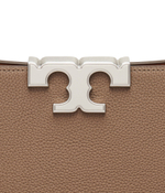 Кожаная сумка-трапеция Eleanor TORY BURCH - коричневый(153215)