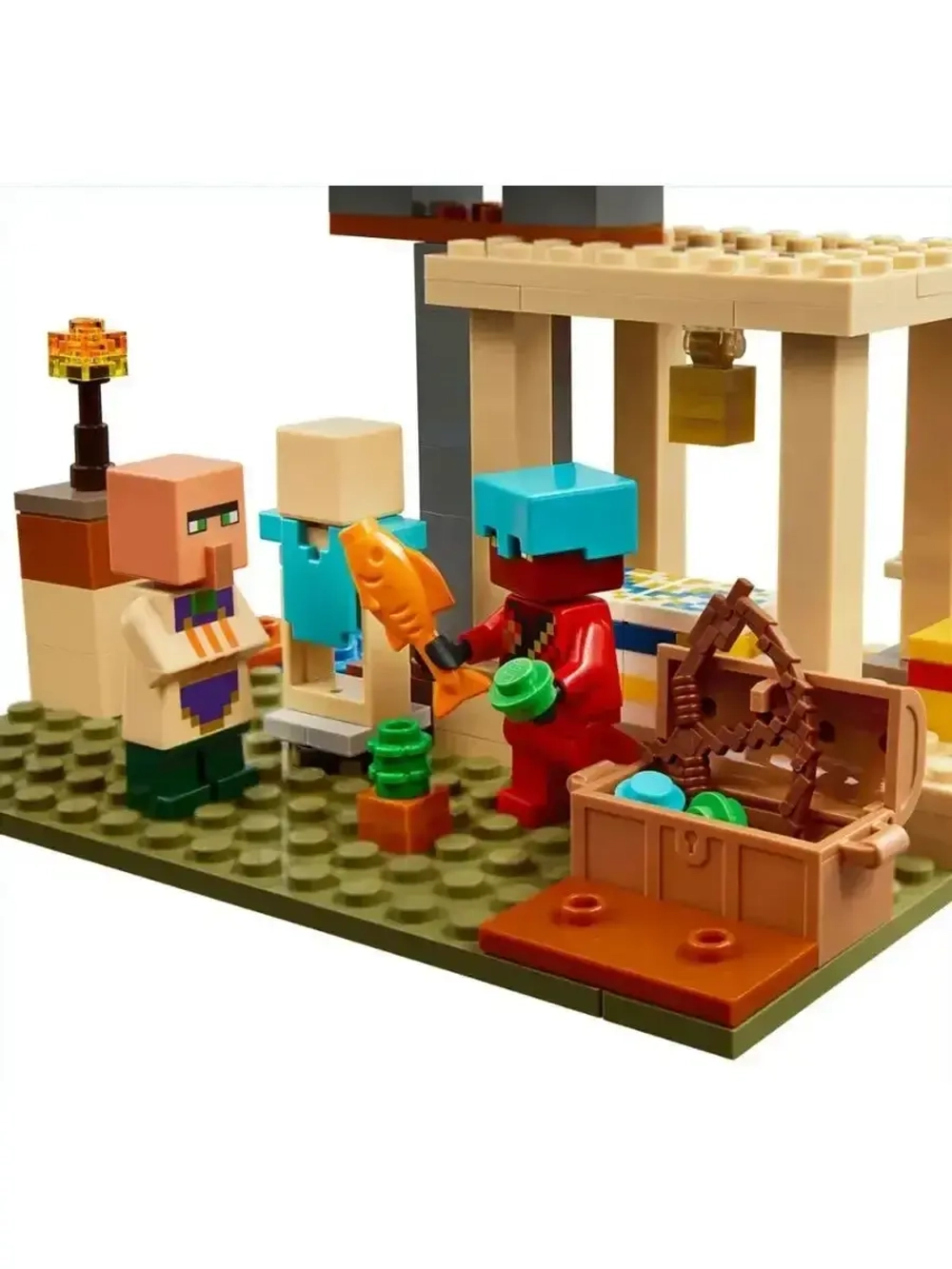 Конструктор Майнкрафт Патруль Разбойников 562 детали 1010