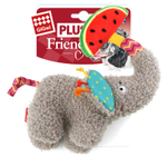 85064 Игрушка для собак Слоник с арбузом 19см, серия PLUSH FRIENDZ, GiGwi