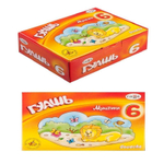 Гуашь 6 цветов 20 мл "Мультики" (Гамма)