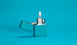 Зажигалка Classic Flat Turquoise ZIPPO 49454