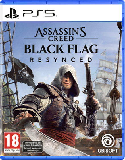 Assassin's Creed Black Flag Resynced (диск для PS5, интерфейс и субтитры на русском языке)