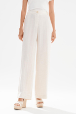 31274 Брюки женские (отбеленный лен)