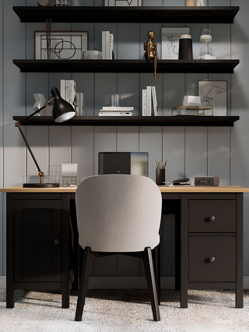 IKEA Письменный стол HEMNES,155*65*74, белый-коричневый, КЫМОР (ХЕМНЭС ИКЕА)