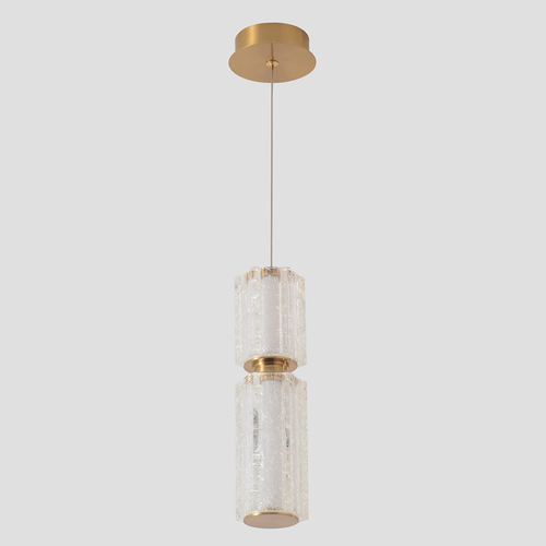 Подвесной светодиодный светильник Crystal Lux ANTIQUE SP23W LED BRASS