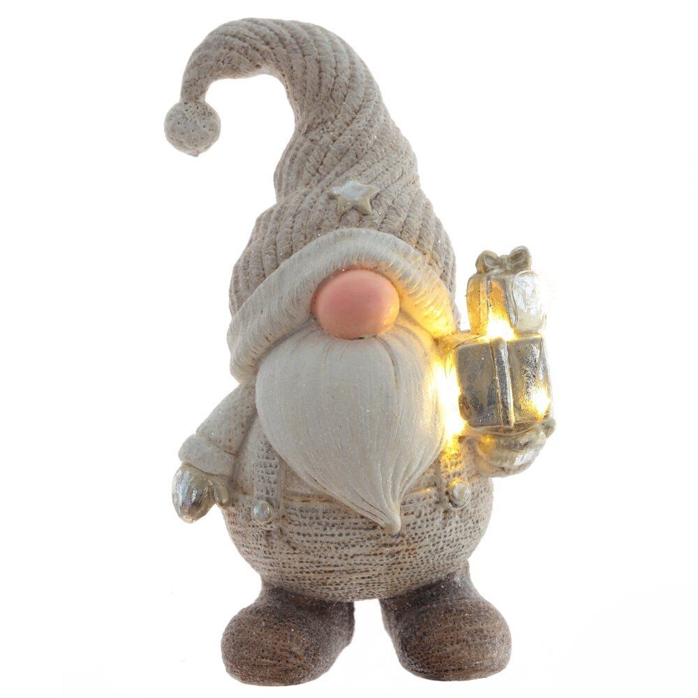 GAEM Фигурка декоративная "Гном" (подсветка, 2xLR44), L14 W10 H25 см, 2в.