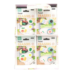 Ластик Qihao, фигурный, разборный, серия "Food", по 5-7 шт в наборе