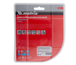 Диск алмазный отрезной сегментный Matrix 125 х 22, 2 мм, сухая резка 73173
