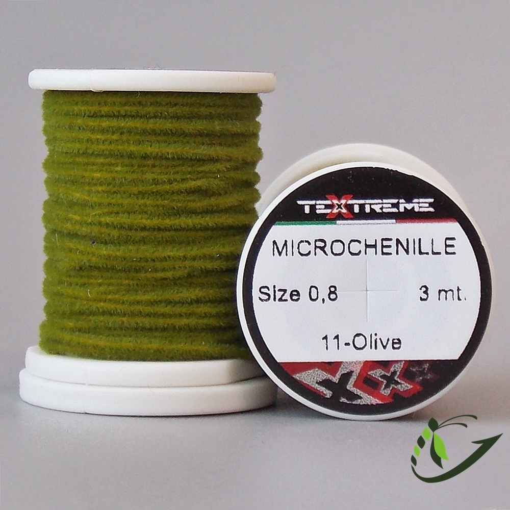 TEXTREME Синель MICROCHENILLE размер 0,8 / 3 метра на шпуле