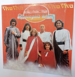Винтажная виниловая пластинка Dschinghis Чингисхан Khan Viva (Germany 1980)