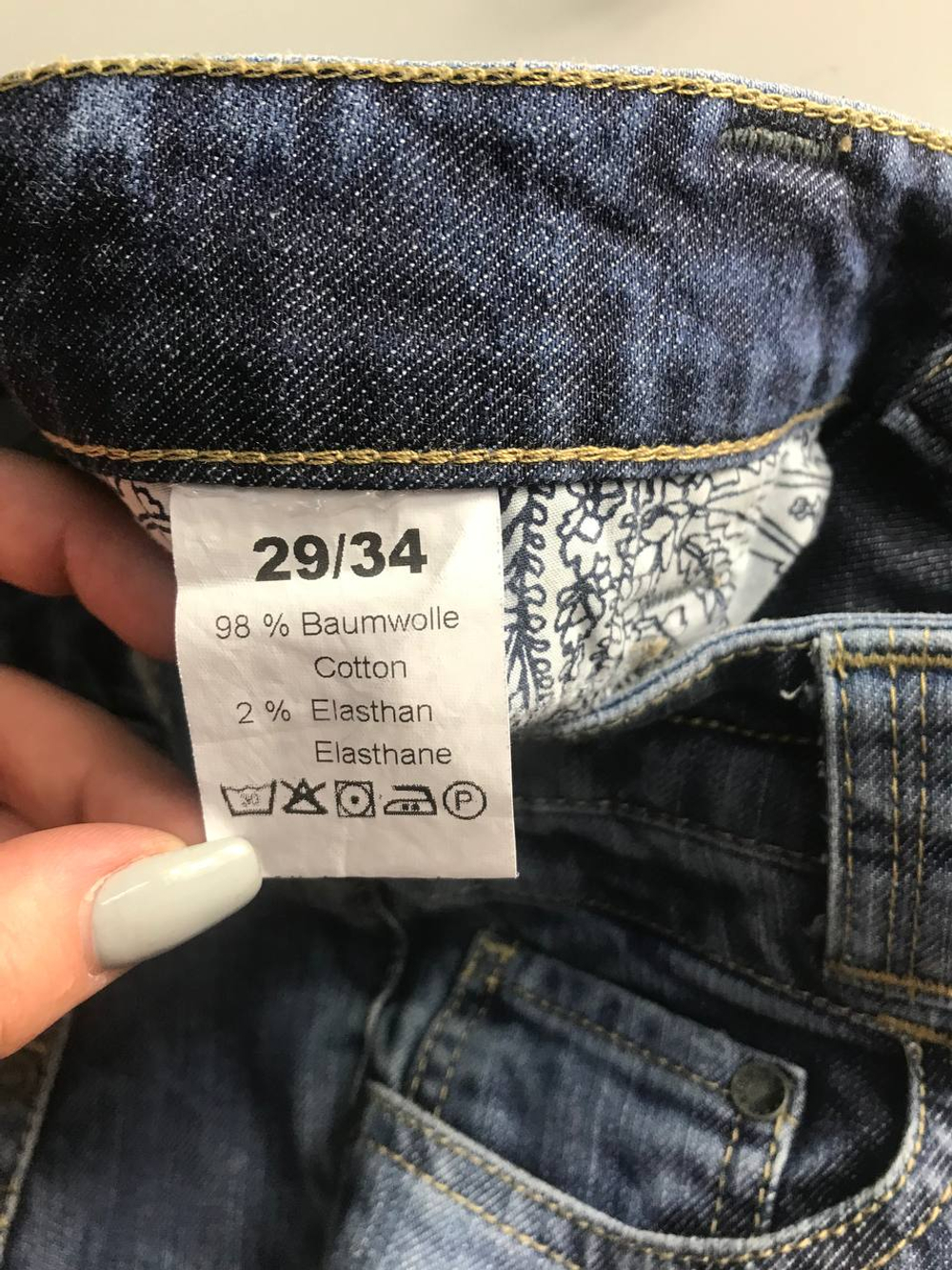 Джинсы BCS повседневные, маркировка 29/34, визуально на 44/46 размер
