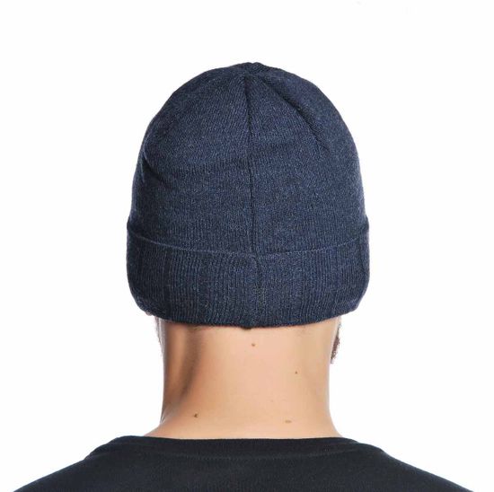 Шапка двойная (синий)