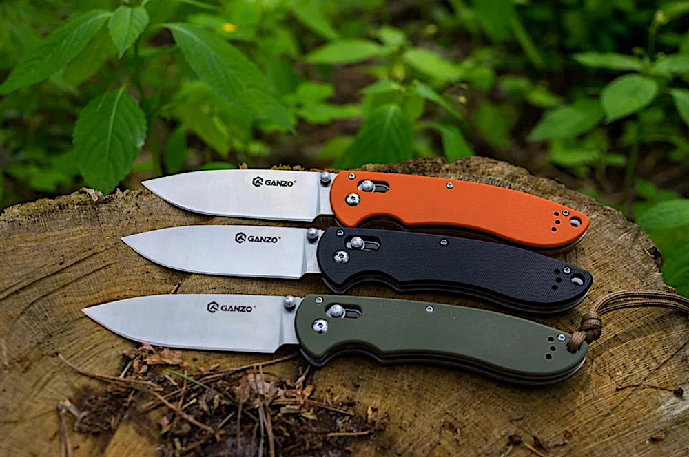 Нож Ganzo G740GR 440C (58 HRC) Чёрный ***