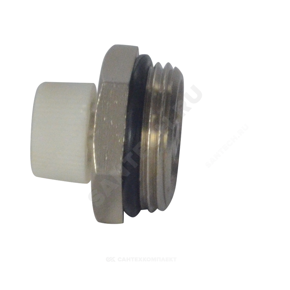 Кран Маевского ручной латунь Ду 20 Ру10 G3/4" НР с колпачком Ogint