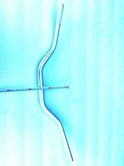 Руль алюминиевый для мотоцикла эндуро 28 мм.