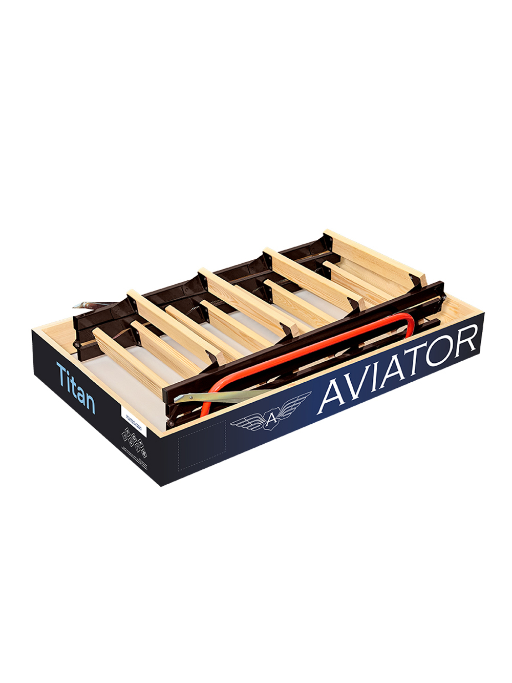 Чердачная лестница AVANGARD DUPLEX+ 70х120х280