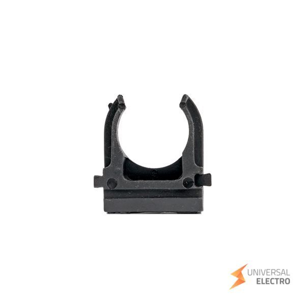 Крепеж-клипса d16 мм (10 шт) черная EKF-Plast