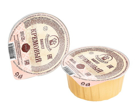 Паштет "Кремовый" 125г. Белорусская традиция