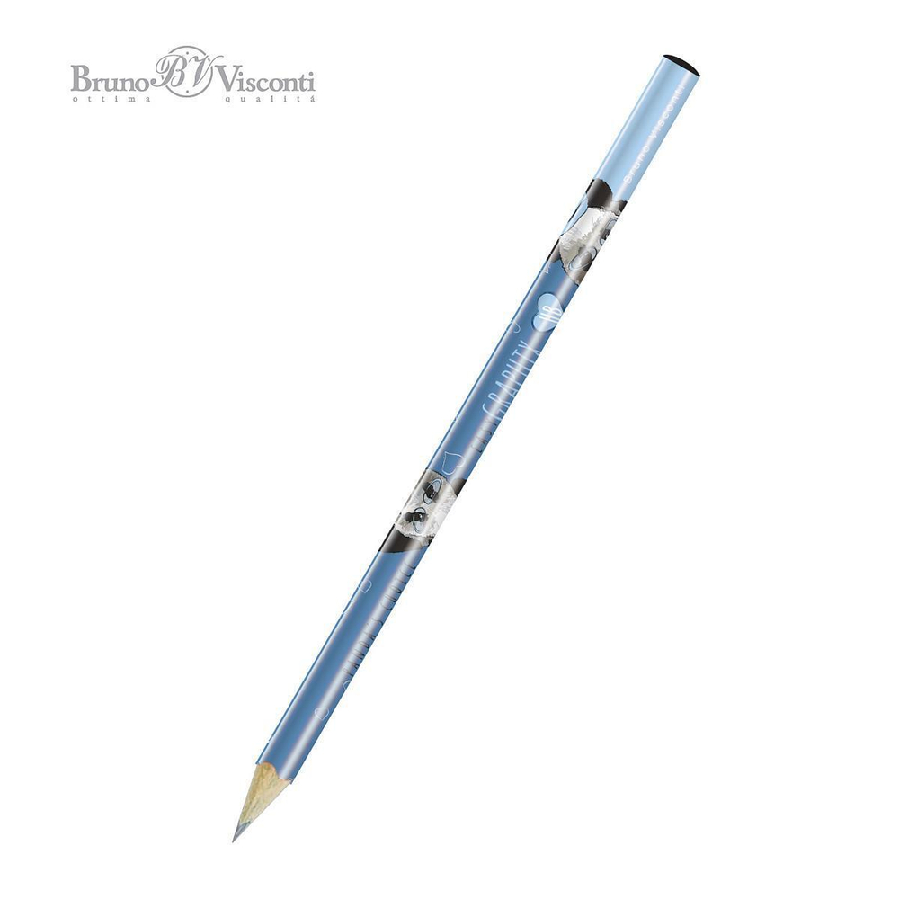 Карандаш ч/г НВ "EasyGraphix. Панда" (Bruno Visconti)