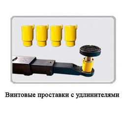 E240SAC Двухстоечный подъемник 4 т. с электрическими стопорами (Серый)