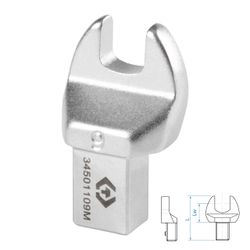 KING TONY (34501109M) Насадка рожковая серии "FIT", 9 мм, 9х12 мм