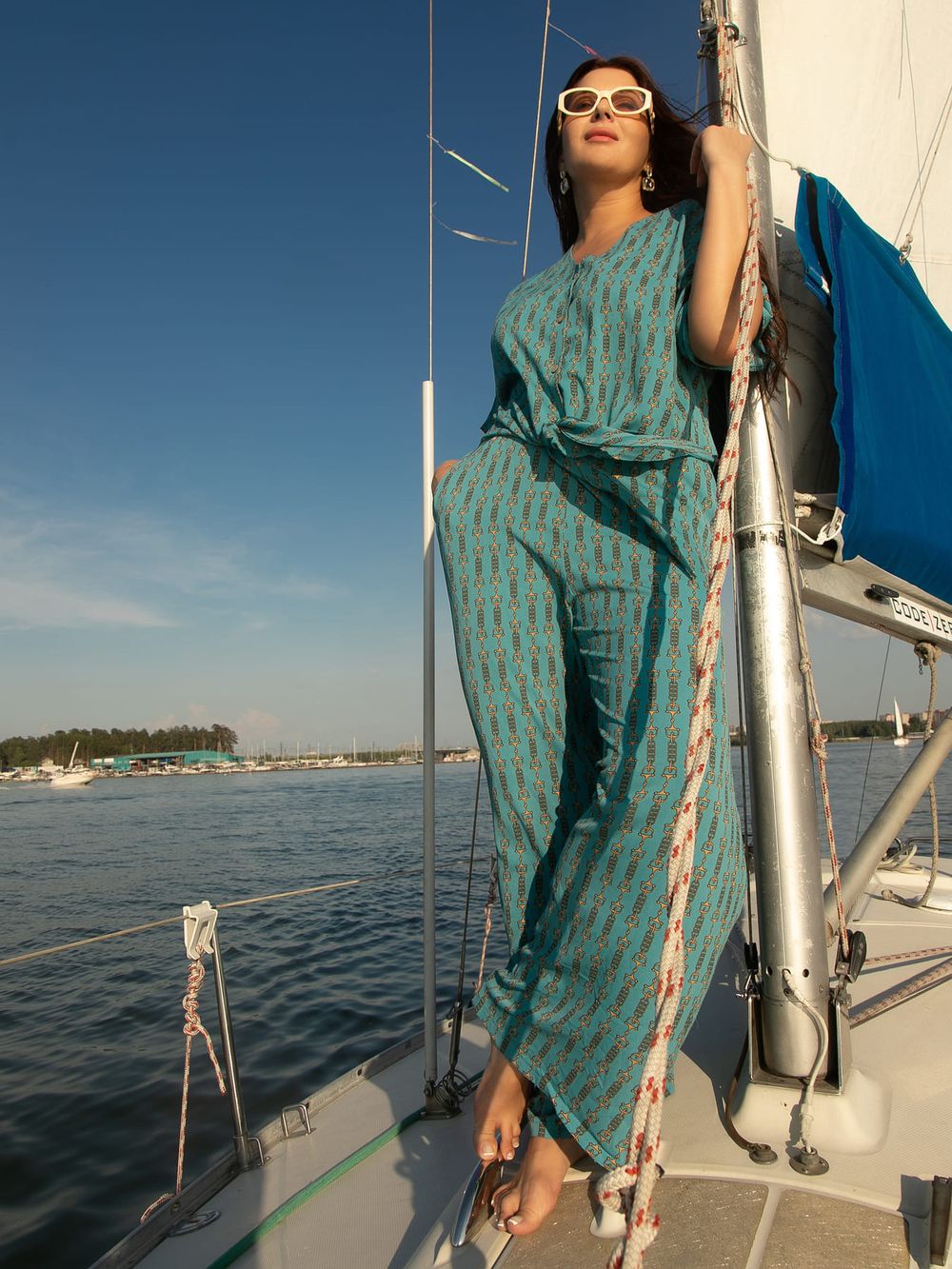 Костюм Чистый лист (бирюзовый) К15900-7М LT Collection