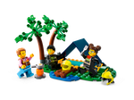 LEGO City 60412 — пожарная машина 4×4 со спасательной лодкой, техника спасателей