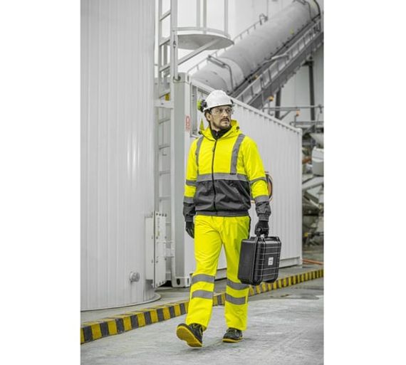 Ботинки рабочие желтые BERKEL SRC S1P Högert, арт. HT5K565