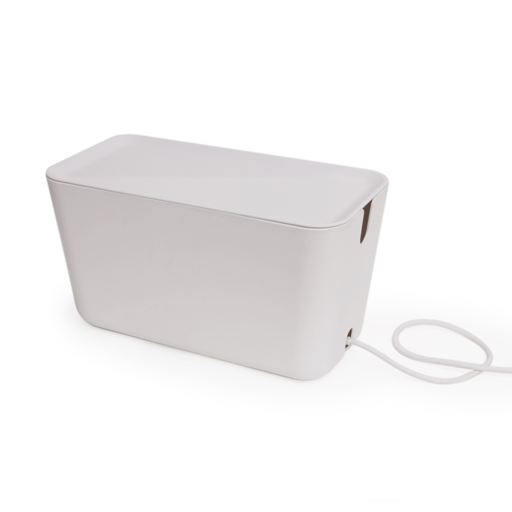 Органайзер для проводов cablebox большой белый