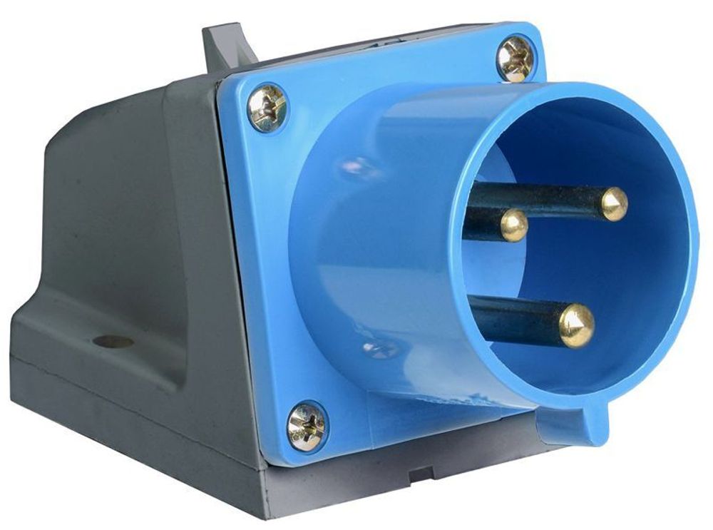 Вилка электрическая наружн. уст. 32А 2P+PE 220В IP44 ССИ-523 IEK PSR51-032-3 Вилка электрическая наружн. уст. 32А 2P+PE 220В IP44 ССИ-523 IEK PSR51-032-3