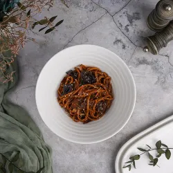 Салатник 1500 мл миска для лапши d 20 см h10,5 см белый Panasia P.L. Proff Cuisine [3]
