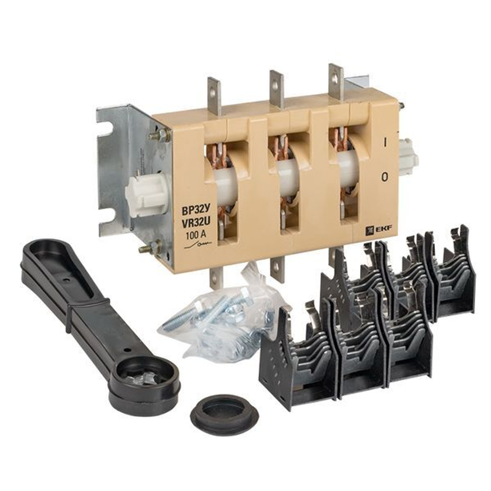 Выключатель-разъединитель ВР32У-31А31220 100А 1 направ, с д/г камерами несъемная левая/правая рукоятка MAXima EKF PROxima