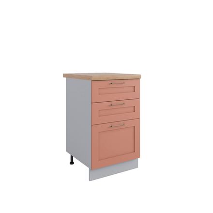 Кухня Модуль СЯБ 500 Квадро Персик Софт