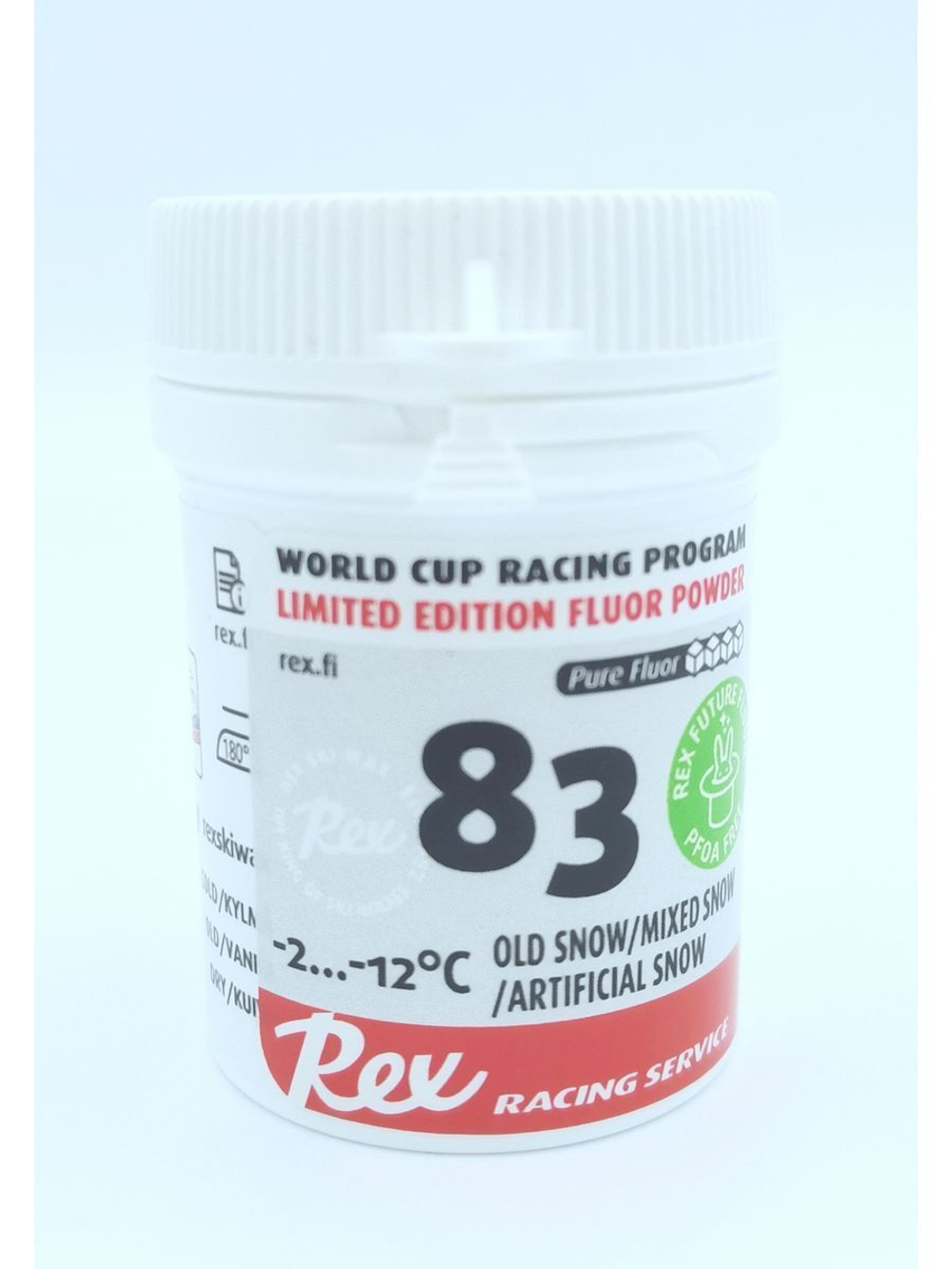 Порошок фторовый REX 83 -2/-12 old snow/mixed snow/artificia